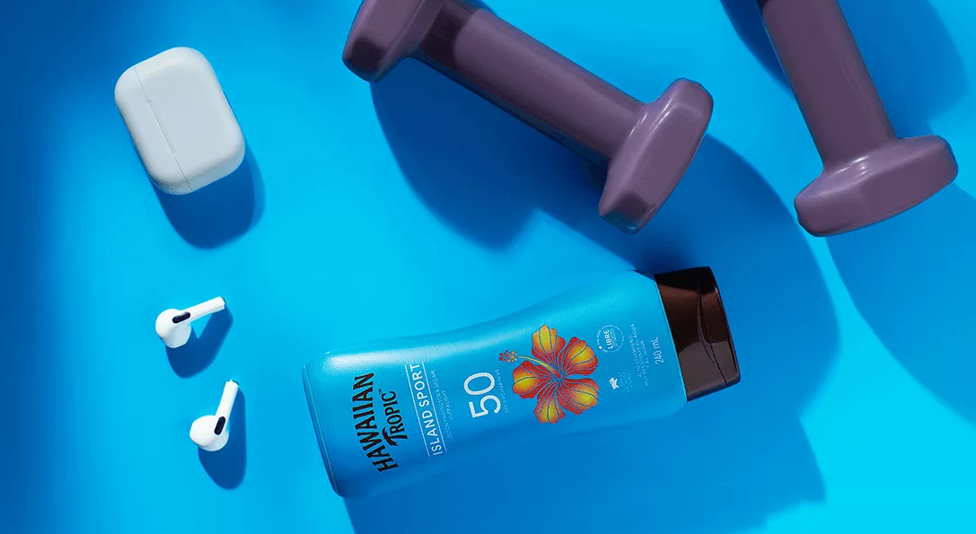 El protector solar Hawaiian Tropic