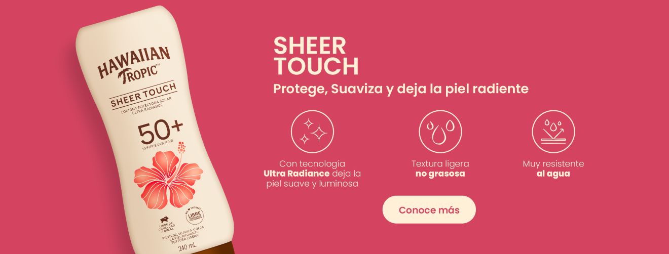 bloqueador solar-sheer-touch-radiancia